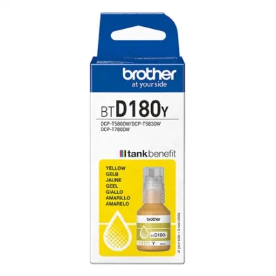 Brother BTD180Y  |  Ink refill  |  Yellow
