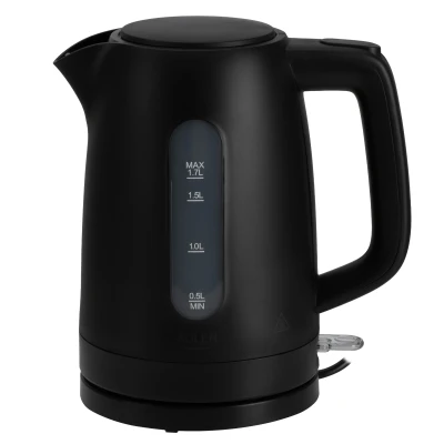 Adler Kettle  |  AD 1379b  |  Electric  |  2200 W  |  1.7 L  |  Polypropylene  |  360° rotational base  |  Black