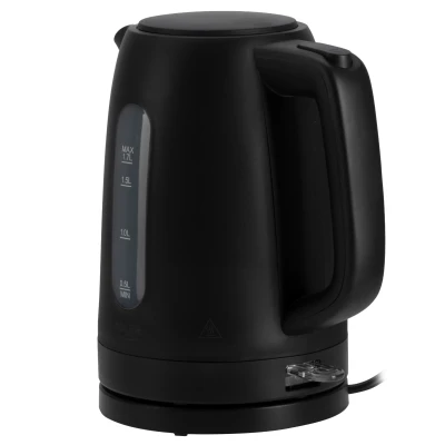 Adler Kettle  |  AD 1379b  |  Electric  |  2200 W  |  1.7 L  |  Polypropylene  |  360° rotational base  |  Black