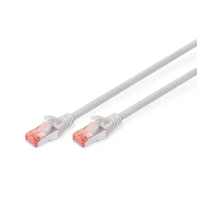 Digitus CAT 6 S / FTP  |  Patch cord  |  Length 1 m  |  Grey