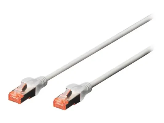 Digitus CAT 6 S / FTP  |  Patch cord  |  Length 1 m  |  Grey