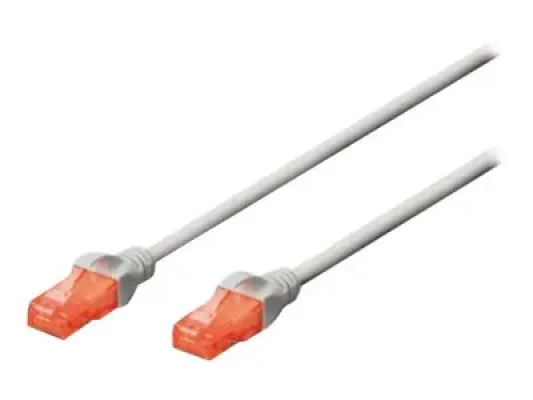 Digitus CAT 6 U / UTP  |  Patch cord  |  Length 3 m  |  Grey