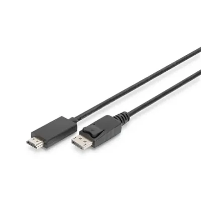 Digitus Adapter Cable, DP - HDMI type A  |  DisplayPort to HDMI  |  2 m