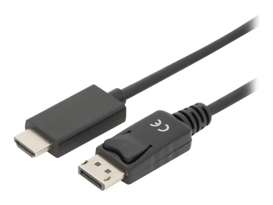 Digitus Adapter Cable, DP - HDMI type A  |  DisplayPort to HDMI  |  2 m