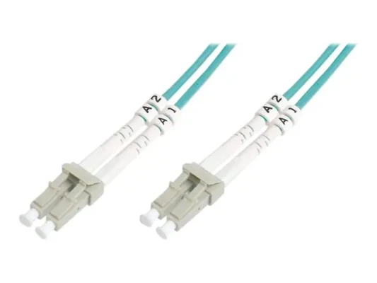 Digitus Fiber Optic Multimode  |  DK-2533-03-4  |  Patch cord  |  Length 3 m  |  Erika violet