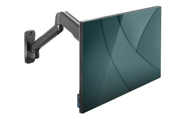 Digitus Wall mount  |  DA-90425  |  Tilt, swivel, rotate  |  15-32 "  |  Maximum weight (capacity) 9 kg  |  Black