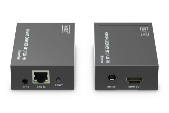 Digitus  |  HDMI IP pagarinātāja komplekts, Full HD, 120 m  |  DS-55517