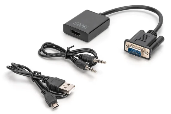 Digitus  |  VGA - HDMI pārveidotājs  |  DA-70473