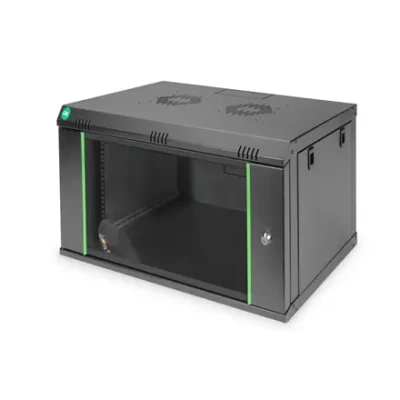 Digitus Wall Mounting Cabinets Dynamic Basic Series  |  DN-19 07-U-EC-SW  |  Black  |  38.9 x 60 x 45 cm