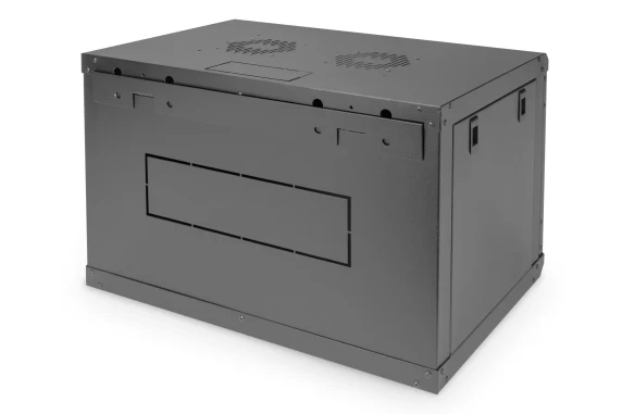Digitus Wall Mounting Cabinets Dynamic Basic Series  |  DN-19 07-U-EC-SW  |  Black  |  38.9 x 60 x 45 cm