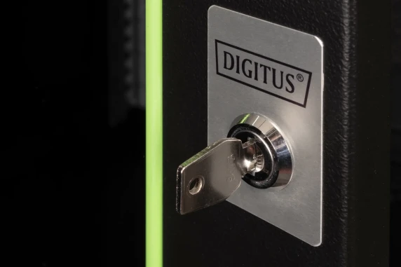 Digitus Wall Mounting Cabinet Unique Series  |  DN-19 16U-6 / 6-SW  |  Black  |  82 x 60 x 60 cm