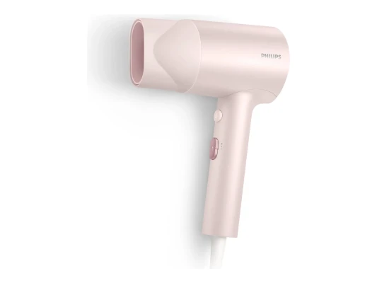 Philips  |  Fēns  |  BHD321 / 50 3000 sērija  |  1600 W  |  Temperatūras iestatījumu skaits 2  |  Joni funkcija  |  Rozā