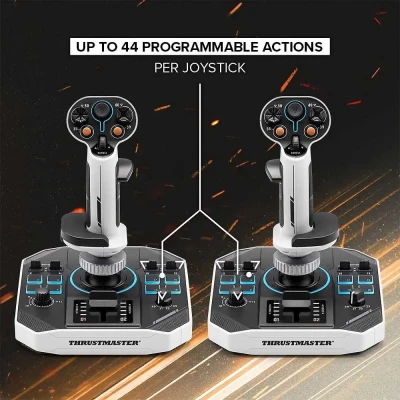Thrustmaster SOL-R 2 Hosas WW  |  White / Black