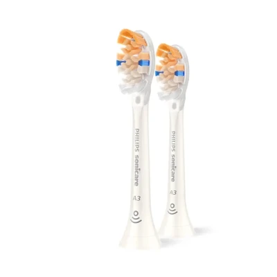 Philips  |  Rezerves zobu birstes galvas  |  HX9092 / 87 Sonicare Premium All-in-One  |  Galvas  |  Pieaugušajiem  |  Iekļauto zobu birstes galvu skaits 2  |  Balts