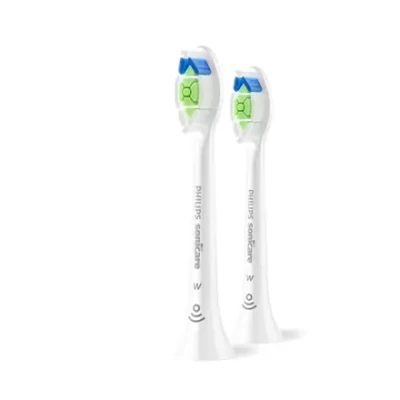 Philips  |  Replacement brush heads  |  HX6062 / 87 Sonicare Optimal White  |  Heads  |  For adults  |  Number of brush heads included 2  |  White