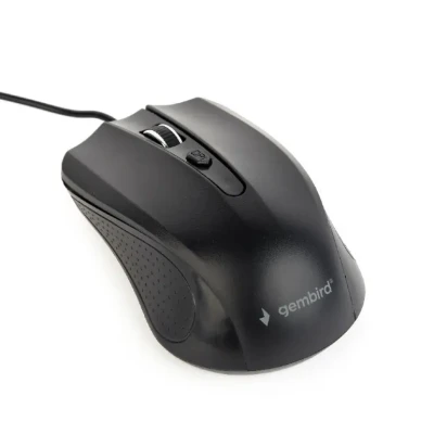 Gembird Optical Mouse  |  MUS-4B-01L  |  Wired  |  USB  |  Black