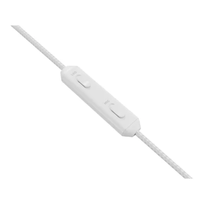 Genesis RGB Spēļu austiņas  |  Neon 613 G2  |  Vadu  |  Virs auss  |  Mikrofons  |  Balts
