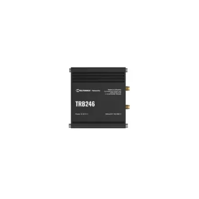 Teltonika TRB246 Industrial LTE Cat 4 Gateway  |  1x RJ-45  |  RS232 / RS485