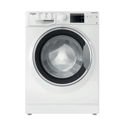 Whirlpool Washing machine  |  WRBSB 6249 W EU  |  Energy efficiency class C  |  Front loading  |  Washing capacity 6 kg  |  1200 RPM  |  Depth 43 cm  |  Width 60 cm  |  LED  |  White