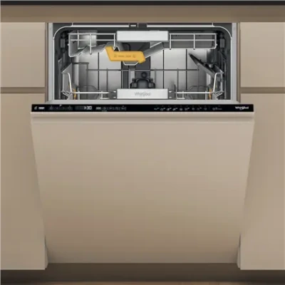 Whirlpool W8I HP42 L  |  Built-in  |  Width 60 cm  |  Number of place settings 14  |  Number of programs 10  |  Energy efficiency class C  |  Display  |  Black