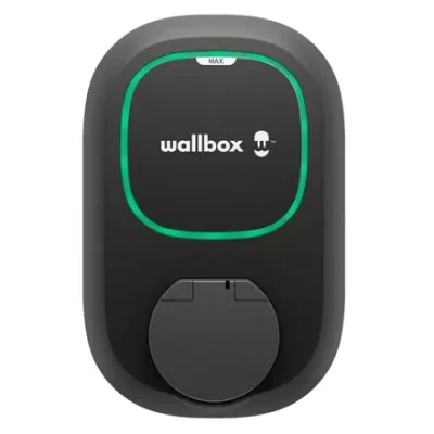 Wallbox Pulsar MAX Socket  |  22 kW  |  Wi-Fi, Bluetooth  |  Black
