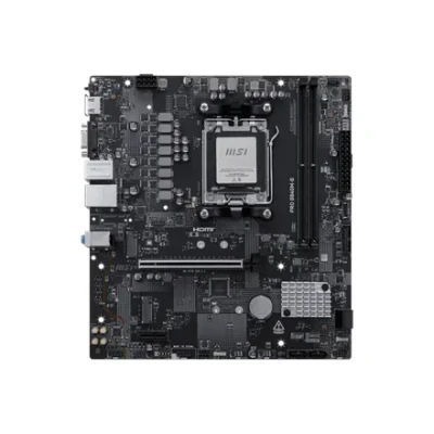 MSI PRO B840M-B  |  Processor family AMD  |  Processor socket AM5  |  DDR5  |  Supported hard disk drive interfaces SATA, M.2  |  Number of SATA connectors 4