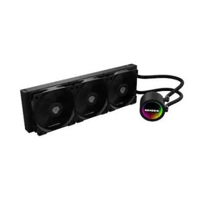 Genesis  |  Hydria 360  |  AIO Liquid CPU Cooler  |  Intel / AMD  |  Black