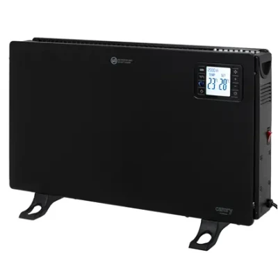 Camry Fan Heater with Remote Control  |  CR 7739  |  Convection Heater  |  2000 W  |  Number of power levels 3 (750W / 1250W / 2000W)  |  Black