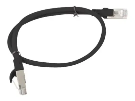 Lanberg  |  Patchcord CAT.5E UTP  |  PCU5-10CC-0500-BK  |  5 m  |  Black