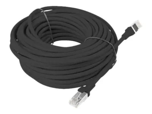 Lanberg  |  Патч-корд CAT.5E UTP  |  PCU5-10CC-1500-BK  |  15 м  |  Черный