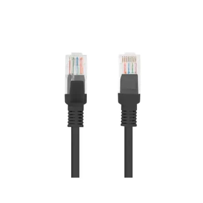 Lanberg  |  Patchcord CAT.5E UTP Fluke Passed  |  PCU5-10CC-2000-BK  |  20 m  |  Black