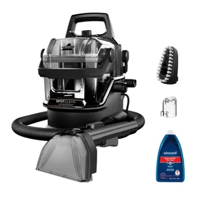 Bissell  |  Portable Carpet and Upholstery Cleaner  |  SpotClean HydroSteam Select  |  Corded operating  |  Washing function  |  1000 W  |  Black