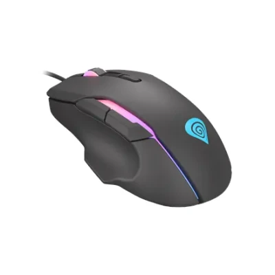 GENESIS Xenon 220 Gaming Mouse, 500 - 6400DPI, Wired, Black  |  Genesis