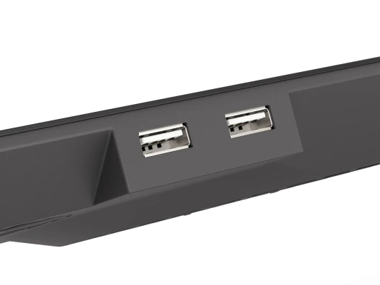 Genesis  |  Laptop Cooling Pad  |  OXID 450  |  Black  |  260 x 360 x 40 mm