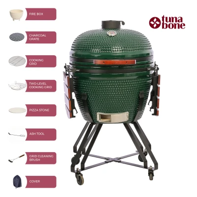 TunaBone  |  Kamado classic 26" grill  |  Size XL  |  Green