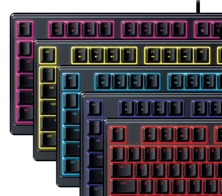 Razer  |  Spēļu Tastatūra  |  Ornata V3 X  |  Spēļu tastatūra  |  Vadu  |  RGB LED gaisma  |  ASV  |  Melns  |  Ciparu tastatūra  |  Klusa membrāna