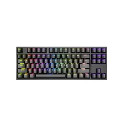 Genesis  |  Механическая игровая клавиатура  |  THOR 404 TKL RGB  |  Черная  |  Механическая игровая клавиатура  |  Проводная  |  США  |  USB Type-A  |  1005 г  |  Gateron Yellow Pro