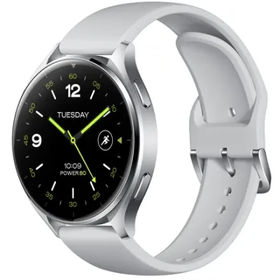Watch 2  |  Smart watch  |  GPS (satellite)  |  AMOLED  |  Silver