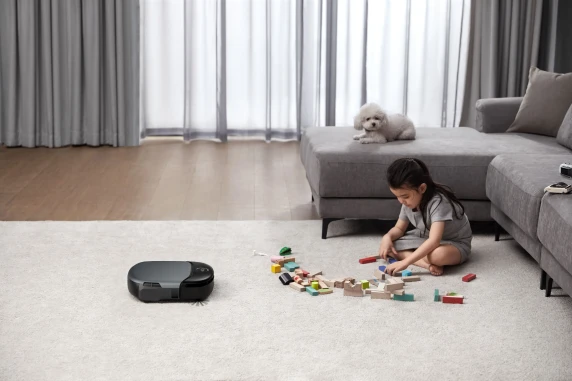 Anker Eufy  |  Robot Vacuum Cleaner with All-in-One Station  |  Omni S1  |  Wet&Dry  |  Operating time (max) 216 min  |  4600 mAh  |  8000 Pa  |  Gray