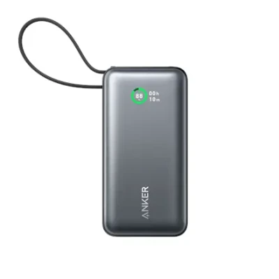 Anker 545 Nano Power Bank  |  A1259G11  |  10000 mAh  |  Black