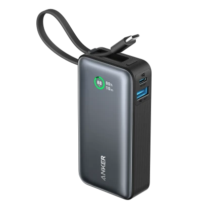 Anker 545 Nano Power Bank  |  A1259G11  |  10000 mAh  |  Black