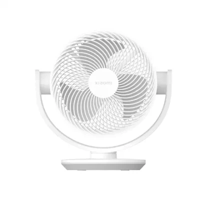 Xiaomi  |  Smart Desktop Air Circulation Fan EU  |  Table Fan  |  White  |  Diameter 20 cm  |  Number of speeds 100  |  Oscillation  |  18 W