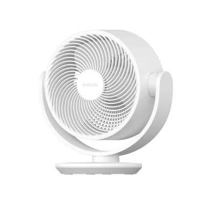 Xiaomi  |  Smart Desktop Air Circulation Fan EU  |  Table Fan  |  White  |  Diameter 20 cm  |  Number of speeds 100  |  Oscillation  |  18 W