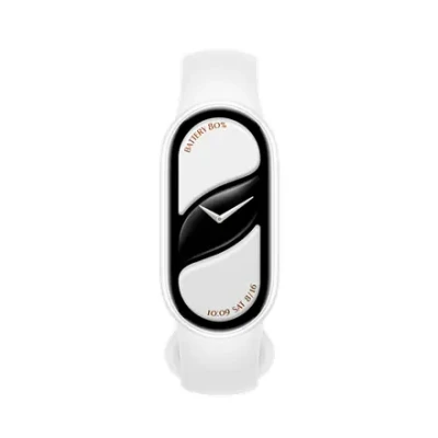 Xiaomi Smart Band 10 Ceramic Edition  |  AMOLED Display  |  Bluetooth  |  5 ATM  |  Pearl White