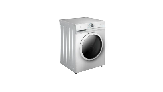 Midea Washing Machine  |  MF100W70 / W  |  Energy efficiency class D  |  Front loading  |  Washing capacity 7 kg  |  1200 RPM  |  Depth 40 cm  |  Width 60 cm  |  Display  |  LED  |  White