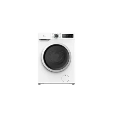 Midea Washing Machine  |  MF110W80BA10 / W-HR  |  Energy efficiency class A  |  Front loading  |  Washing capacity 8 kg  |  1400 RPM  |  Depth 48 cm  |  Width 60 cm  |  Display  |  LED  |  Steam function  |  White
