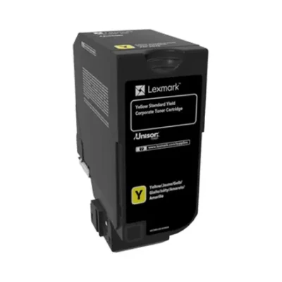 Lexmark Corporate  |  74C2SYE  |  Laser Toner Cartridge  |  Yellow