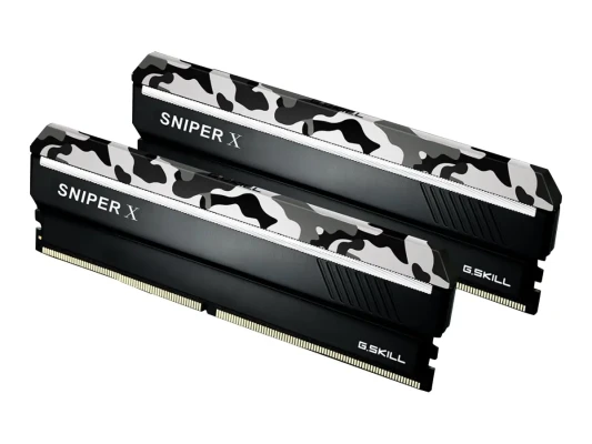 G.Skill  |  Sniper X  |  32 GB (2x16 GB)  |  DDR4  |  3200 MHz  |  CL16