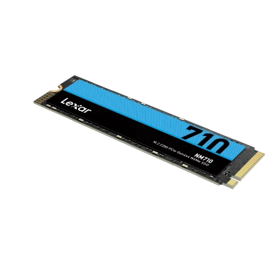 Lexar  |  M.2 NVMe SSD  |  NM710  |  1000 GB  |  SSD form factor M.2 2280  |  Solid-state drive interface PCIe Gen4x4  |  Read speed 5000 MB / s  |  Write speed 4500 MB / s