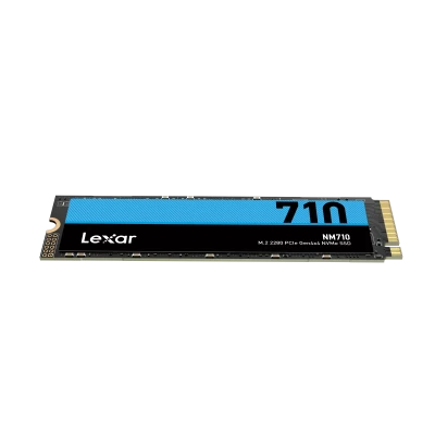 Lexar  |  M.2 NVMe SSD  |  NM710  |  1000 GB  |  SSD form factor M.2 2280  |  Solid-state drive interface PCIe Gen4x4  |  Read speed 5000 MB / s  |  Write speed 4500 MB / s